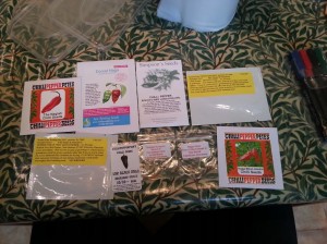 Some of this year's seeds
